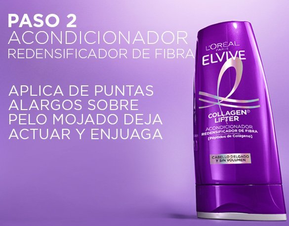 Paso 2: Acondicionador para dar volumen al cabello